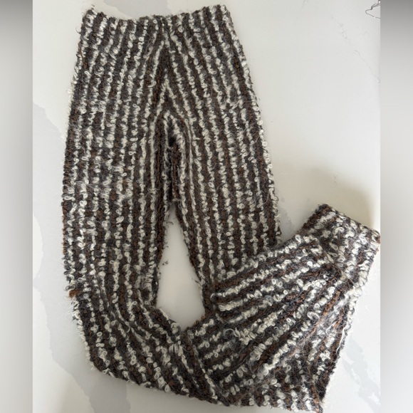 Luff Pants - Cozy Striped Knit Pants